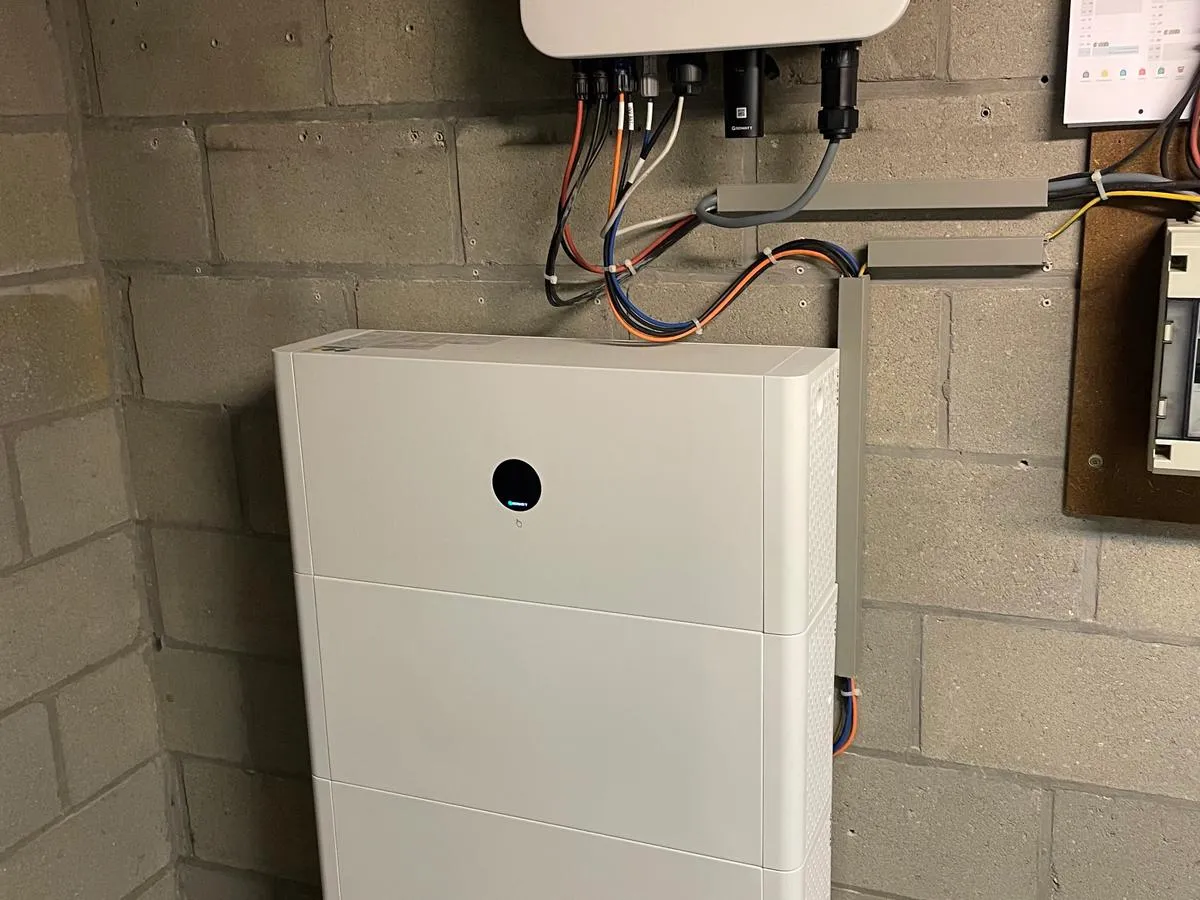 Nieuwe Growatt thuisbatterij geplaatst in Lummen